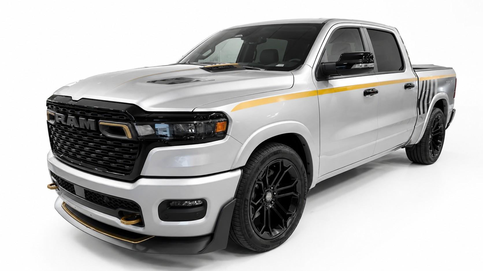 Foto numero 6 do veiculo Ram 1500 Big Horn Crew Cab DC650 - Prata - 2026/2026