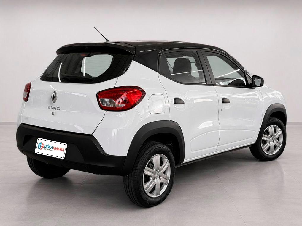 Foto numero 1 do veiculo Renault Kwid Zen 1.0 - Branca - 2021/2022