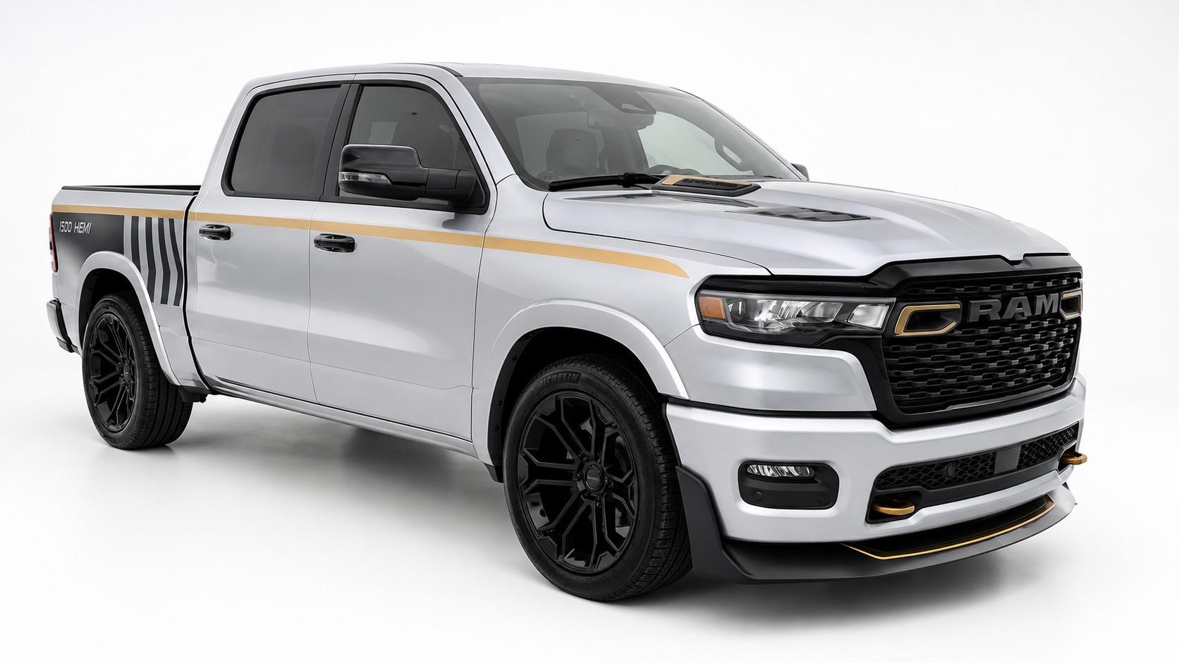 Foto numero 1 do veiculo Ram 1500 Big Horn Crew Cab DC650 - Prata - 2026/2026
