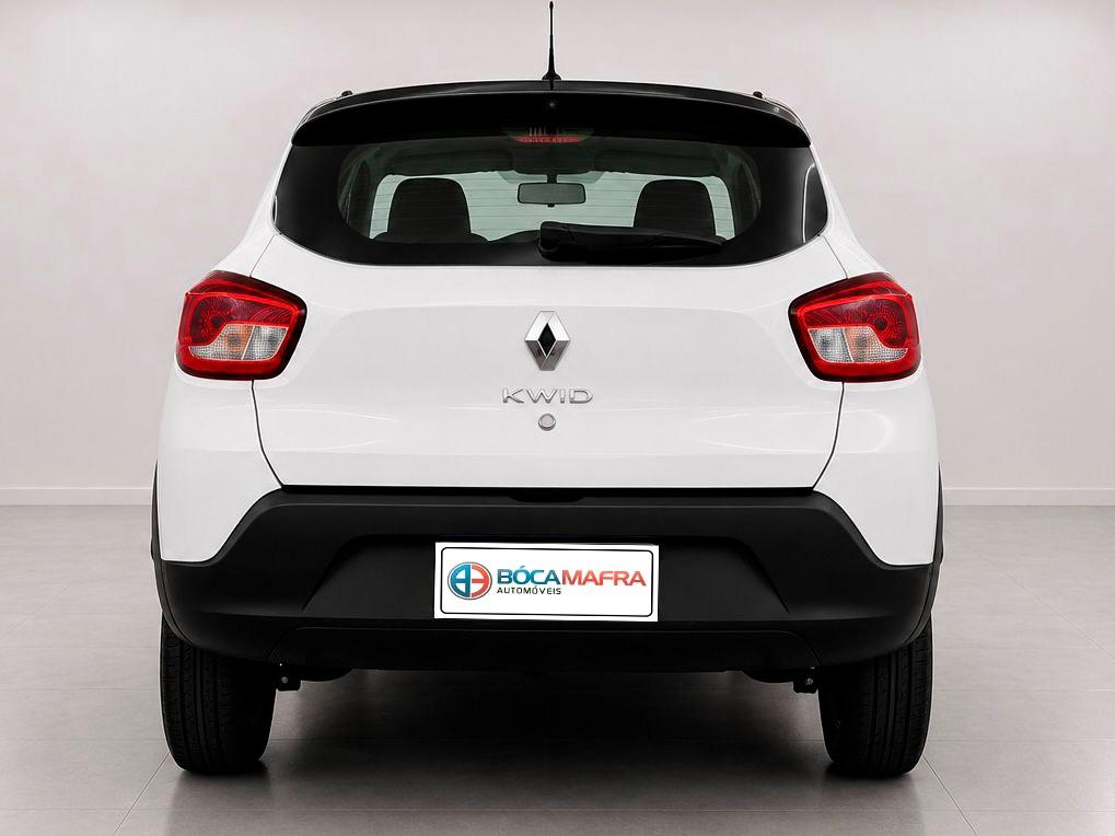 Foto numero 3 do veiculo Renault Kwid Zen 1.0 - Branca - 2021/2022