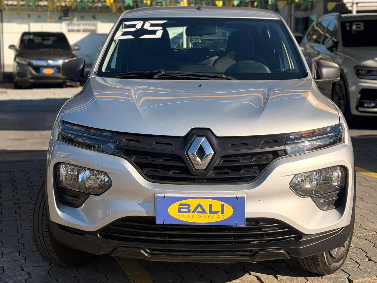 Foto numero 1 do veiculo Renault Kwid Zen 1.0 Flex 12V 5p Mec.  - Prata - 2024/2025