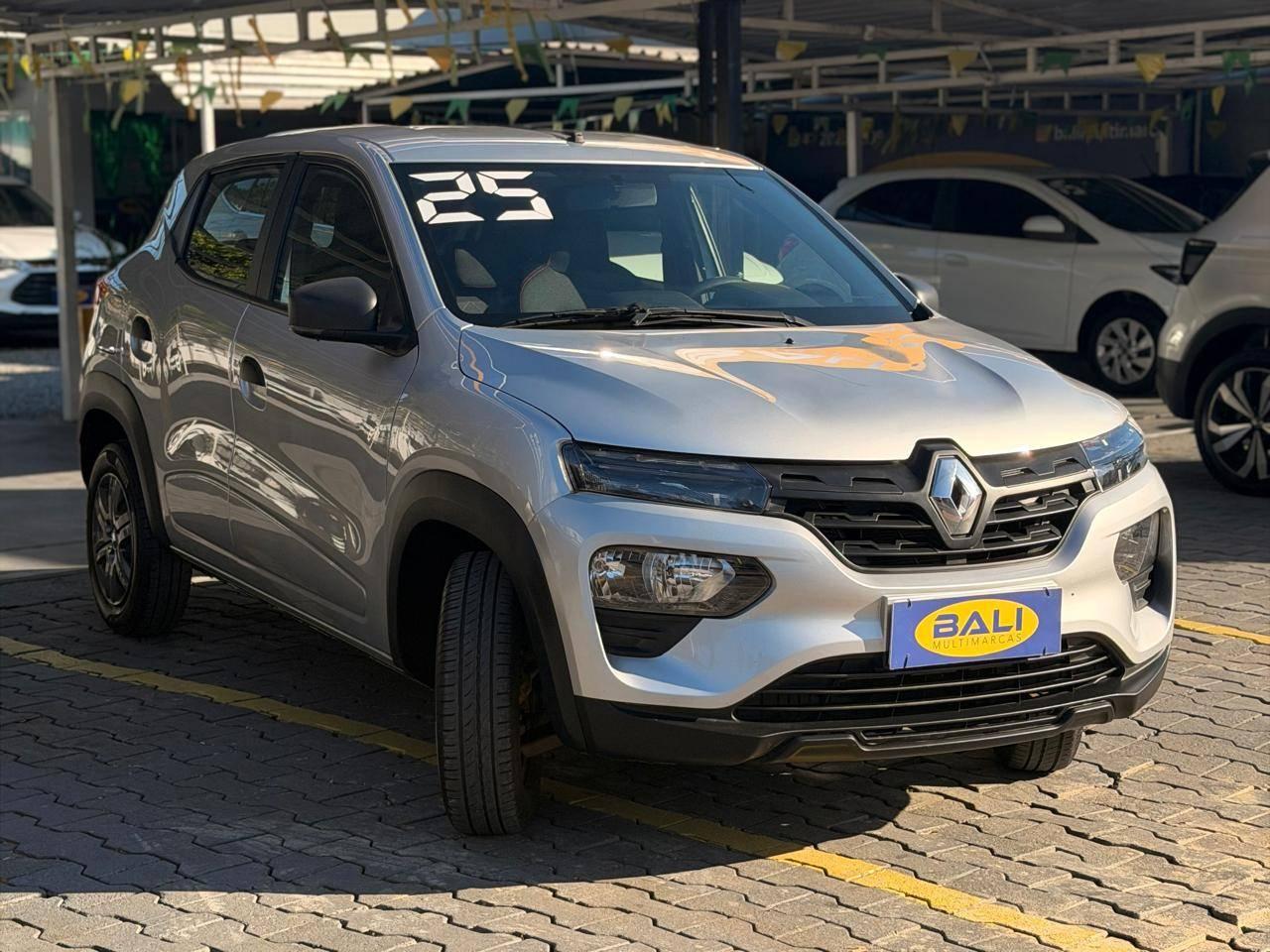 Foto numero 2 do veiculo Renault Kwid Zen 1.0 Flex 12V 5p Mec.  - Prata - 2024/2025