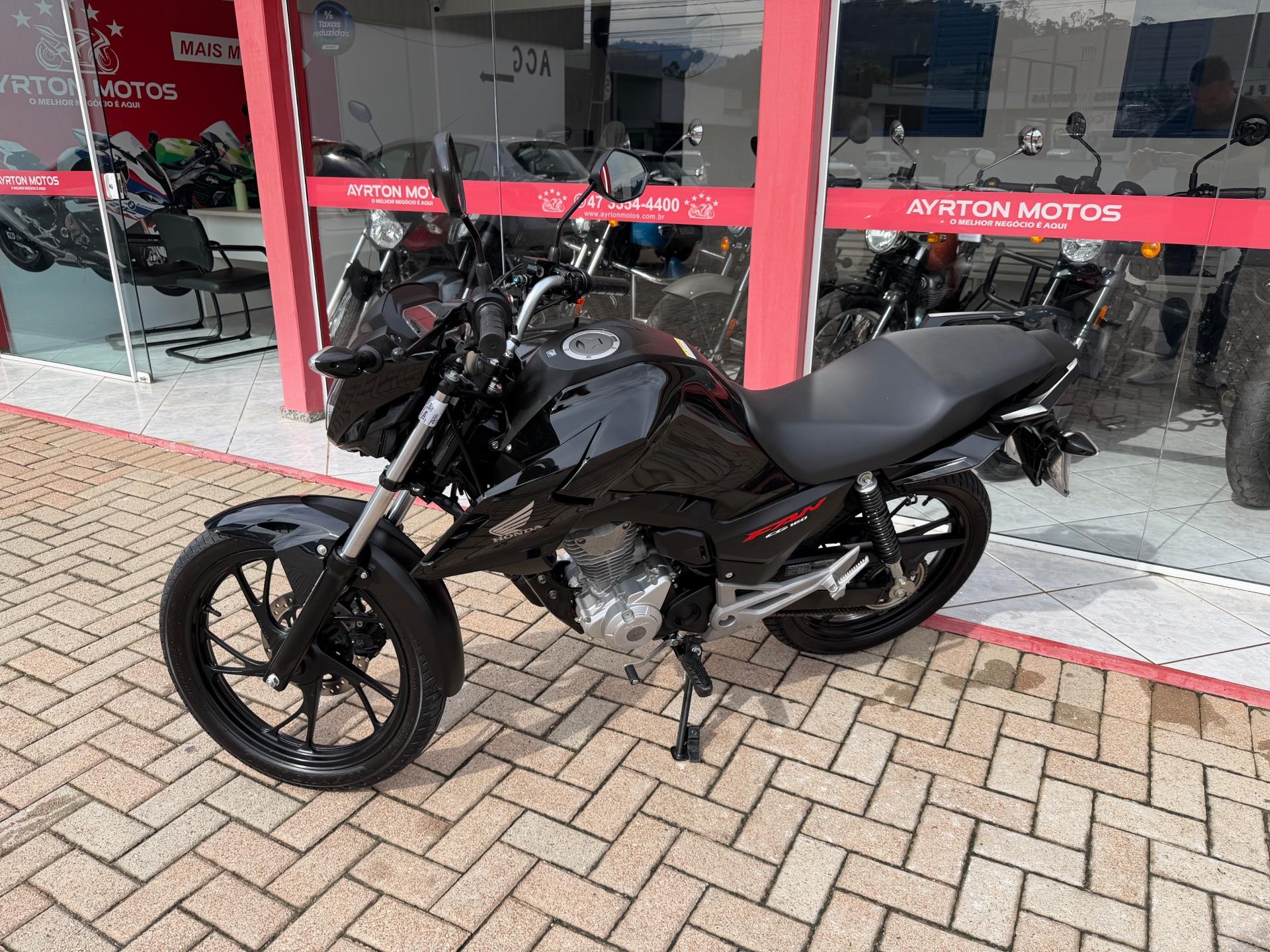 Foto numero 2 do veiculo Honda CG 160 FAN Flex - Preta - 2025/2026