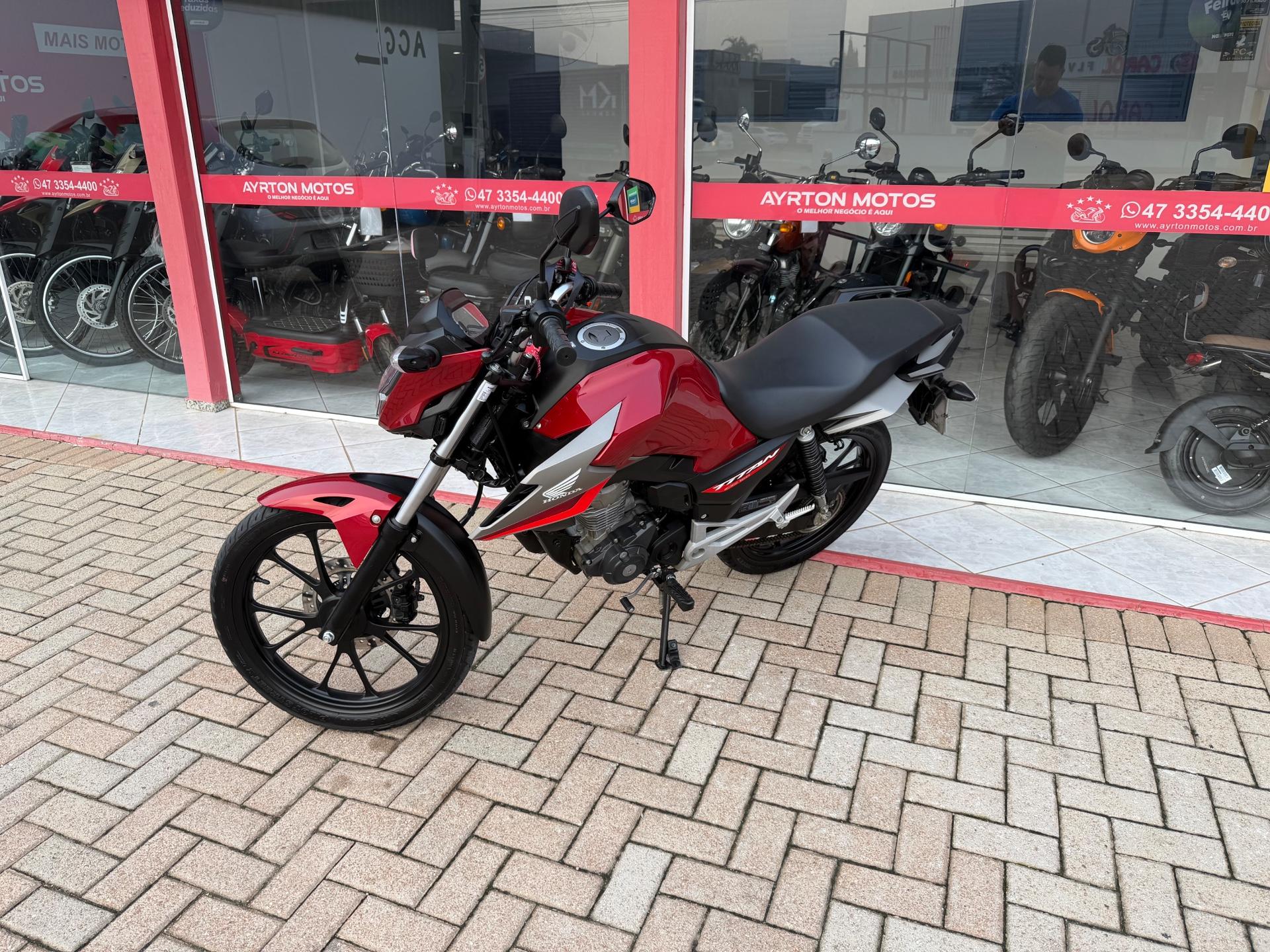 Foto numero 2 do veiculo Honda CG-160 TITAN FLEXONE/Ed.Especial 40 Anos - Vermelha - 2025/2025