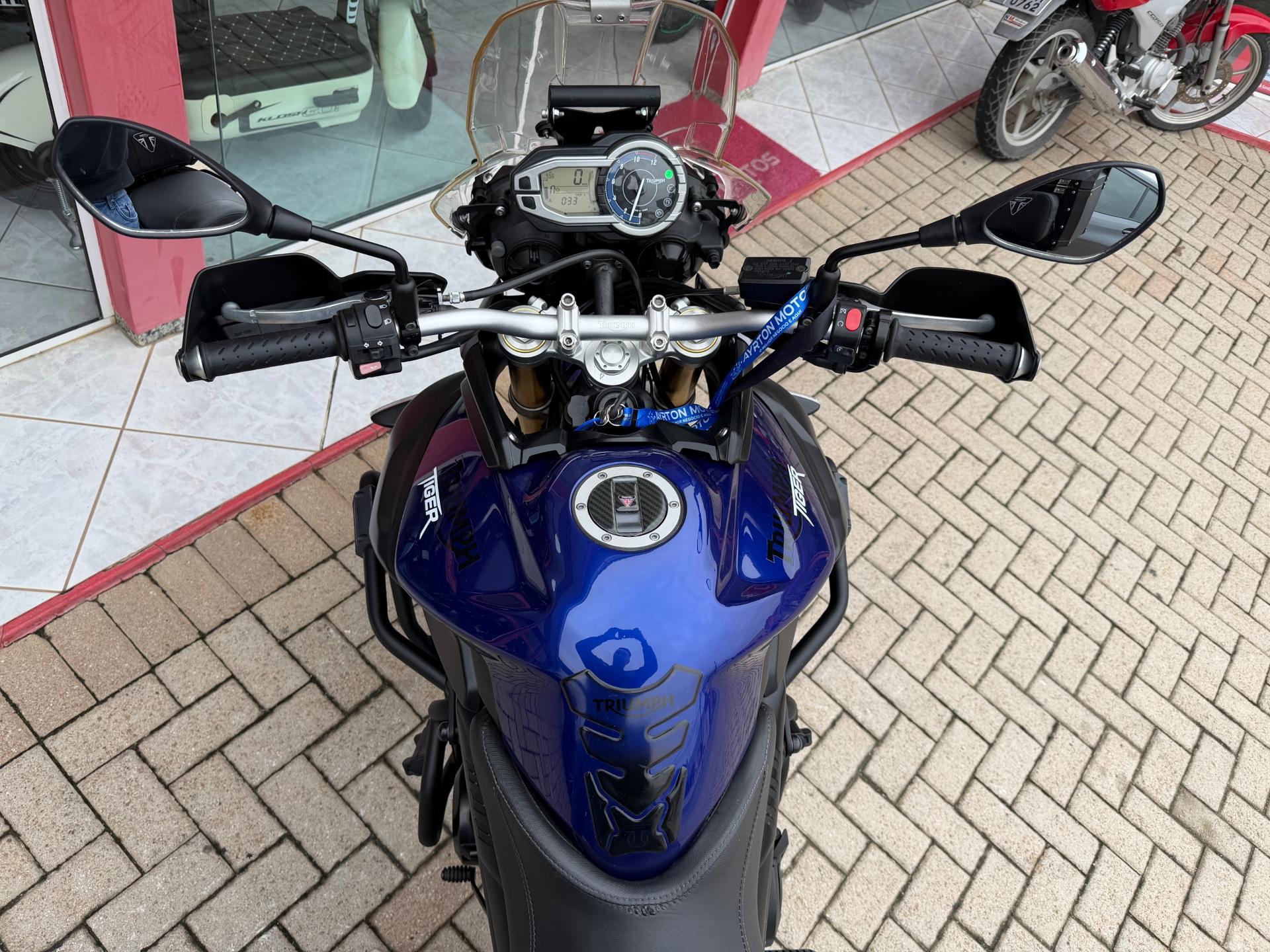 Foto numero 5 do veiculo Triumph Tiger 800  - Azul - 2014/2015