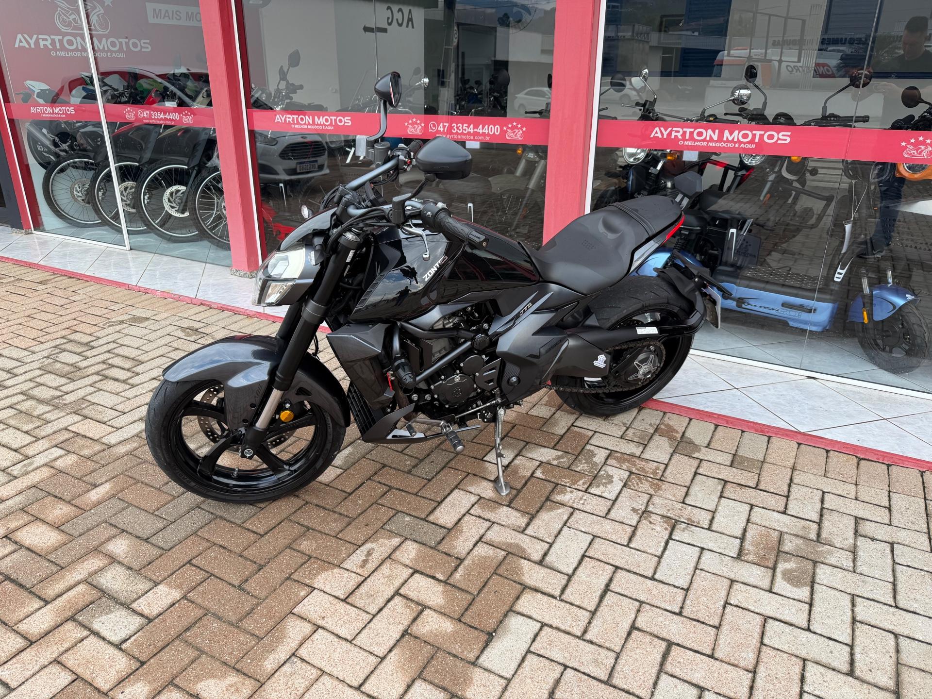 Foto numero 2 do veiculo Zontes V 350 JTA/ V350 - Preta - 2024/2025