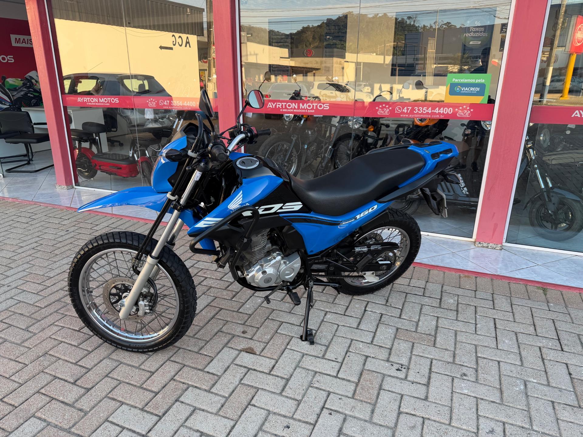 Foto numero 2 do veiculo Honda NXR 160 Bros ESDD FLEXONE  - Azul - 2019/2019