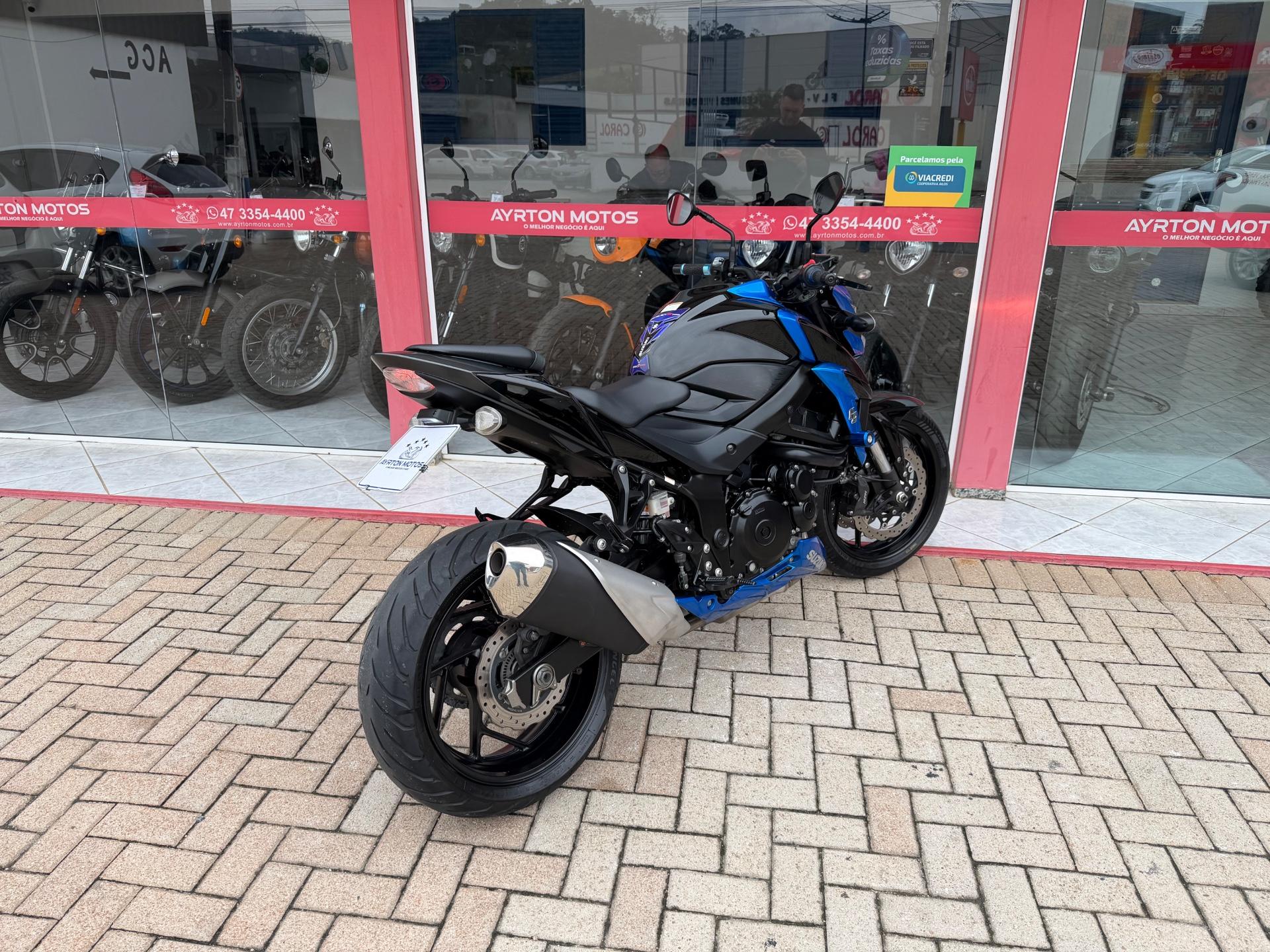 Foto numero 3 do veiculo Suzuki GSX-S 750 A - Azul - 2018/2019
