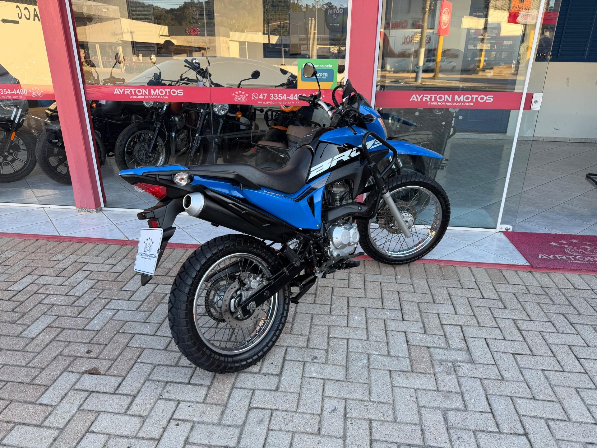 Foto numero 3 do veiculo Honda NXR 160 Bros ESDD FLEXONE  - Azul - 2019/2019