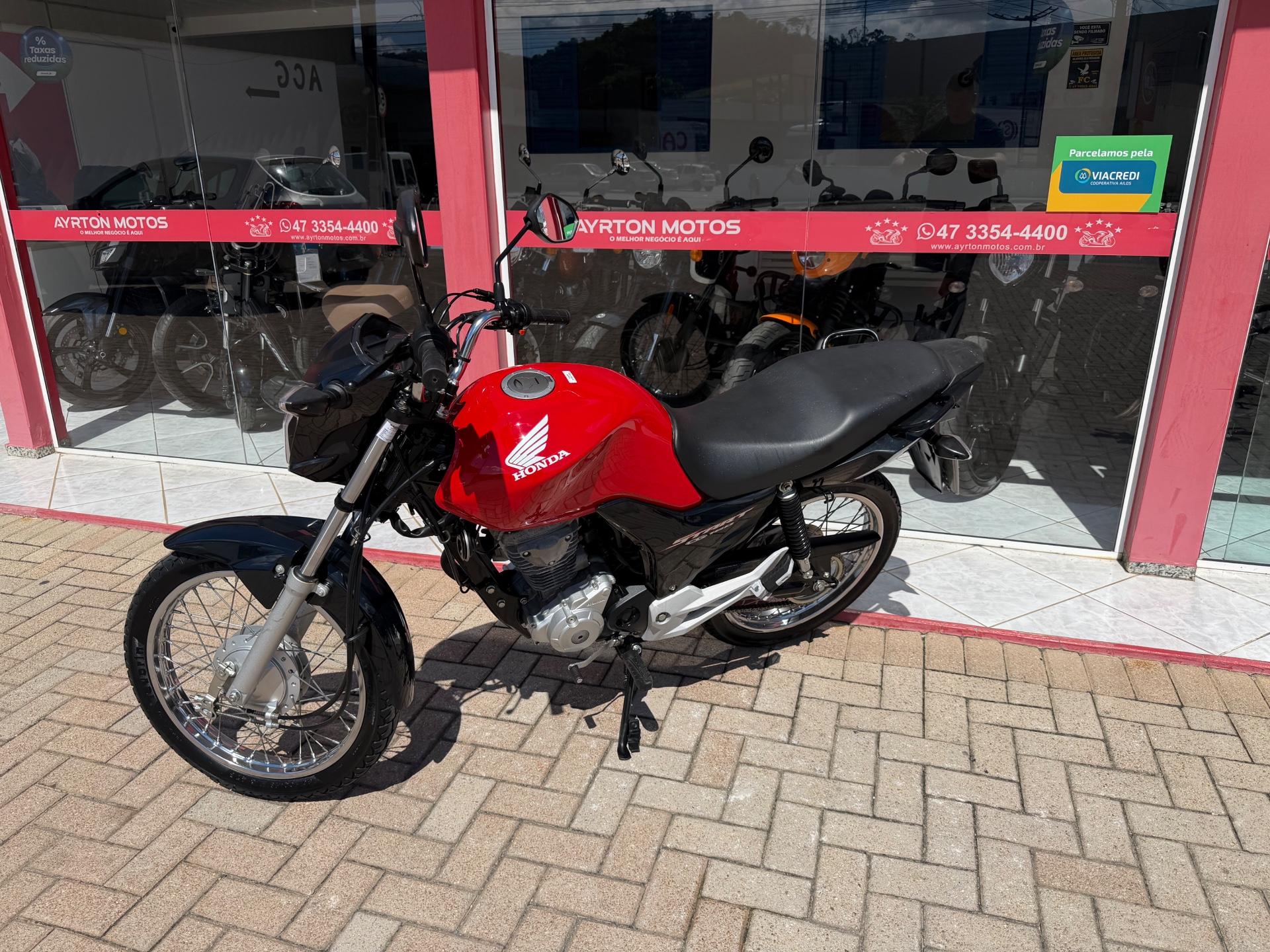 Foto numero 2 do veiculo Honda CG 160 START  - Vermelha - 2023/2023
