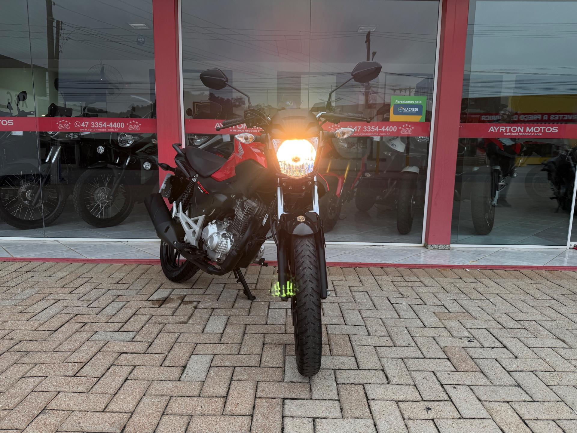 Foto numero 1 do veiculo Honda CG-160 START  - Vermelha - 2025/2025
