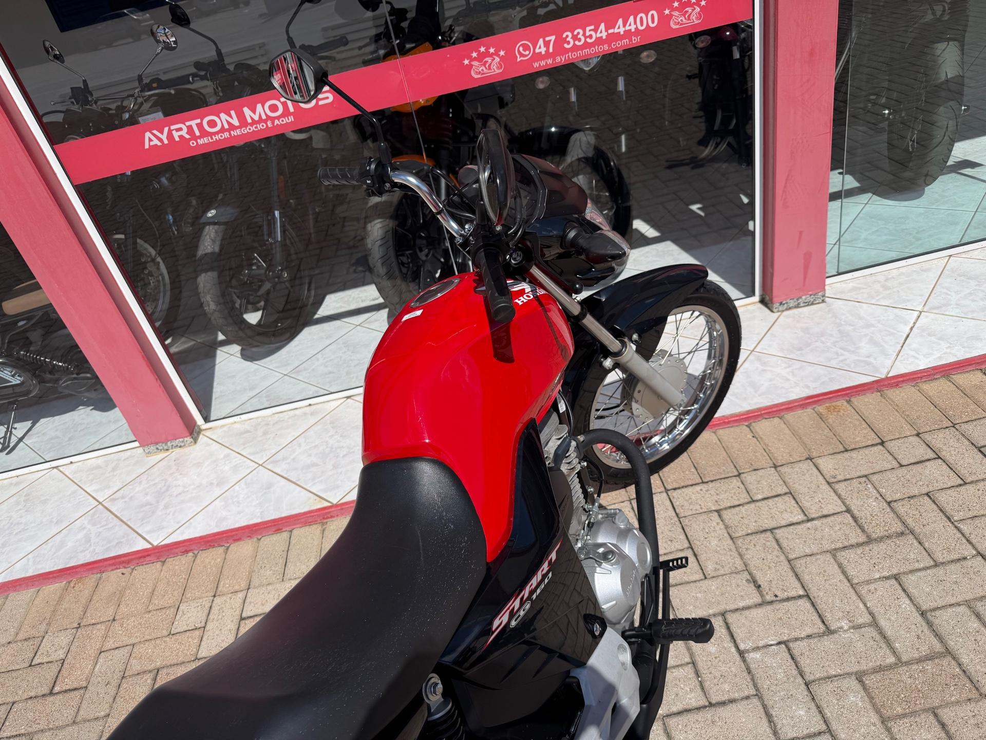 Foto numero 4 do veiculo Honda CG 160 START  - Vermelha - 2023/2023