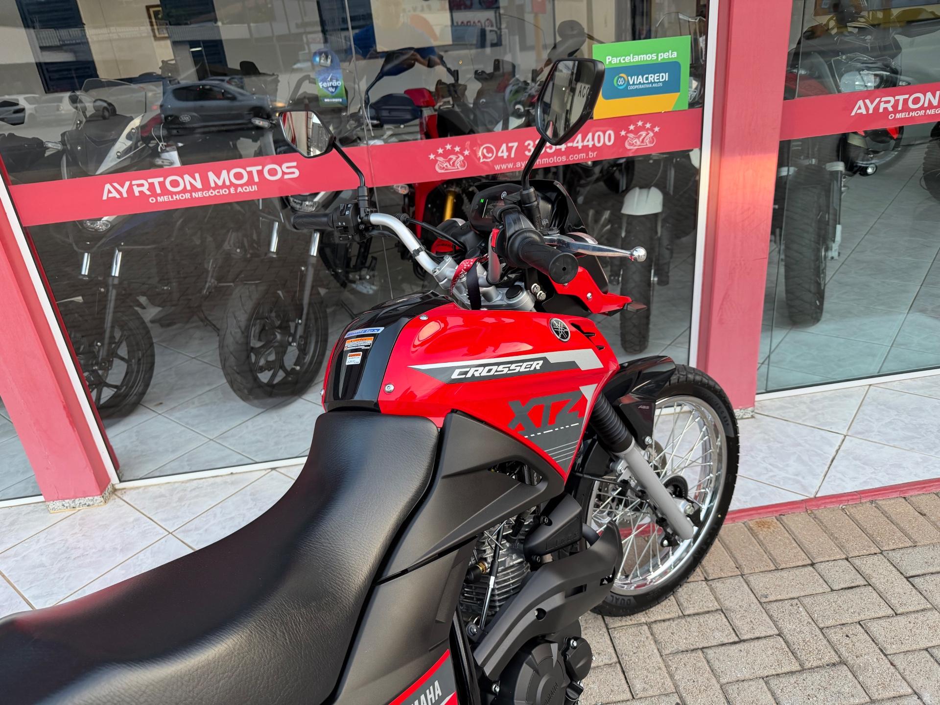 Foto numero 4 do veiculo Yamaha XTZ 150 CROSSER S FLEX - Vermelha - 2026/2026