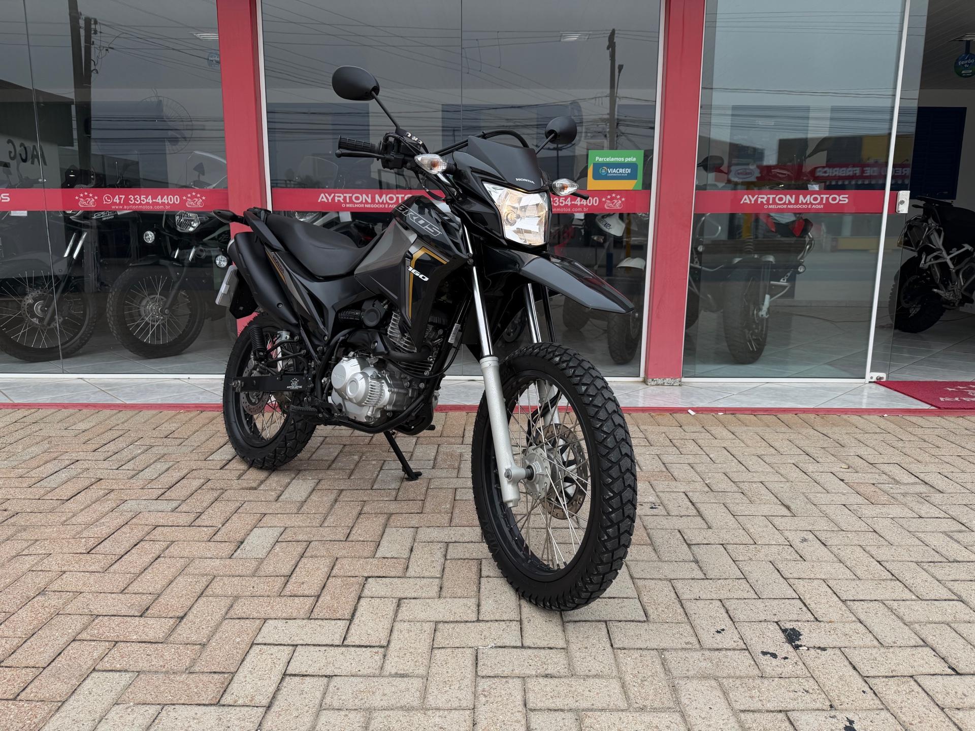 Foto numero 1 do veiculo Honda NXR Bros NXR 160 BROS ESDD FLEXONE  - Preta - 2022/2023
