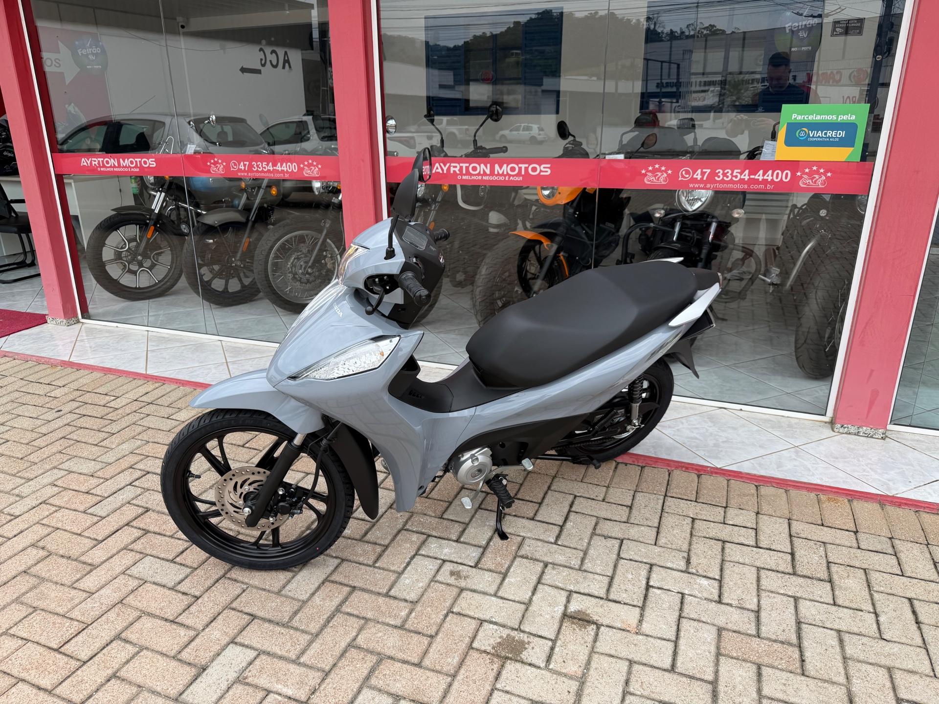 Foto numero 2 do veiculo Honda Biz 125 125 EX/ 125 EX FLEX  - Cinza - 2026/2027