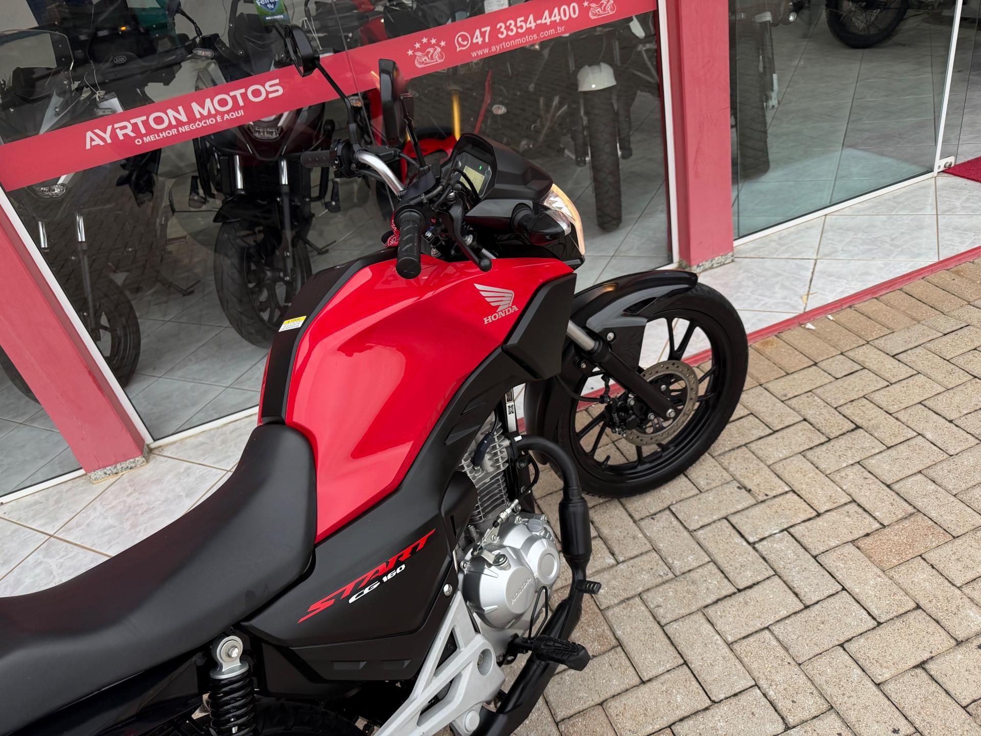 Foto numero 4 do veiculo Honda CG-160 START  - Vermelha - 2025/2025