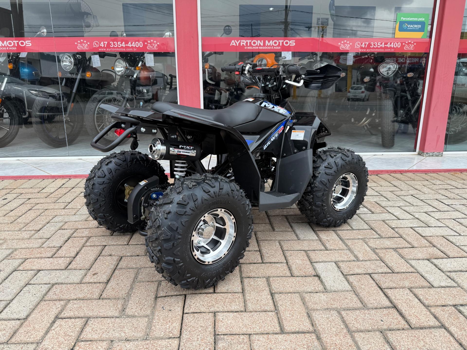 Foto numero 3 do veiculo MXF BRAVE 110CC Com partida 4T - Azul - 2026/2026