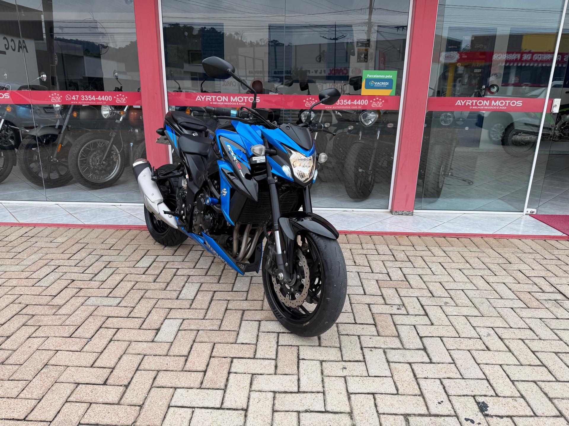 Foto numero 1 do veiculo Suzuki GSX-S 750 A - Azul - 2018/2019