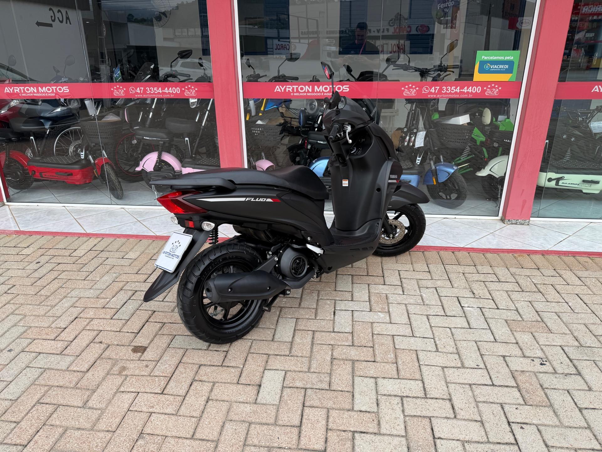 Foto numero 6 do veiculo Yamaha Fluo 125 ABS - Preta - 2024/2025