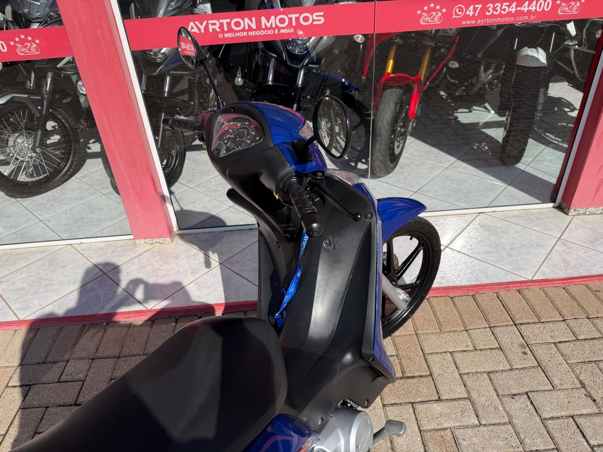 Foto numero 4 do veiculo Honda Biz 125 Flex - Azul - 2016/2017
