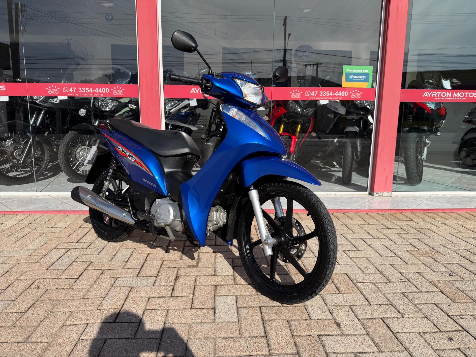 Foto numero 1 do veiculo Honda Biz 125 Flex - Azul - 2016/2017