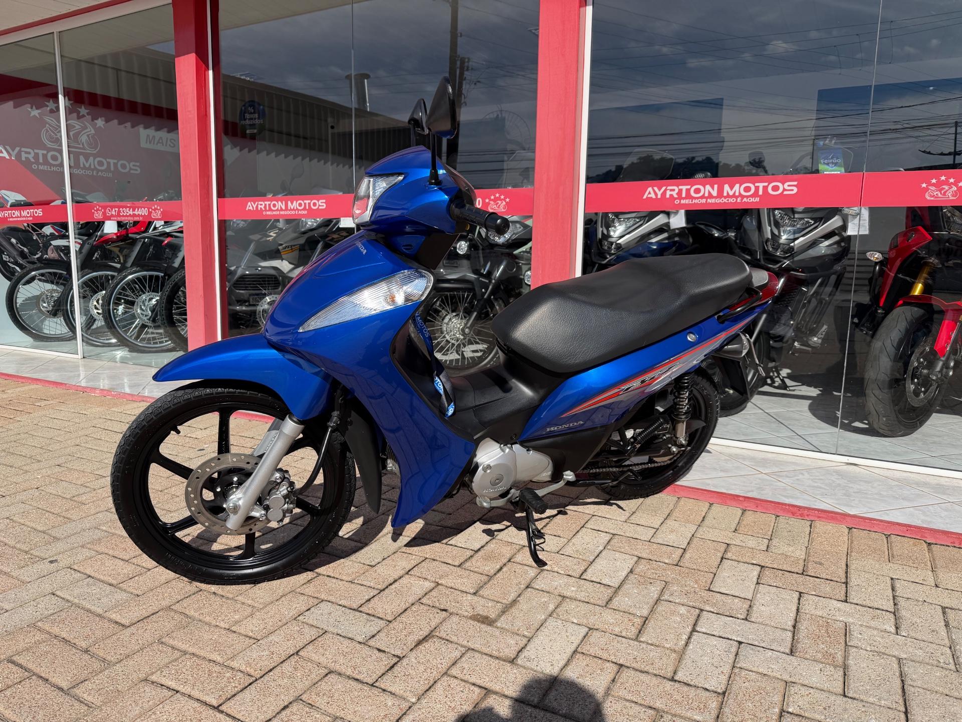 Foto numero 2 do veiculo Honda Biz 125 Flex - Azul - 2016/2017