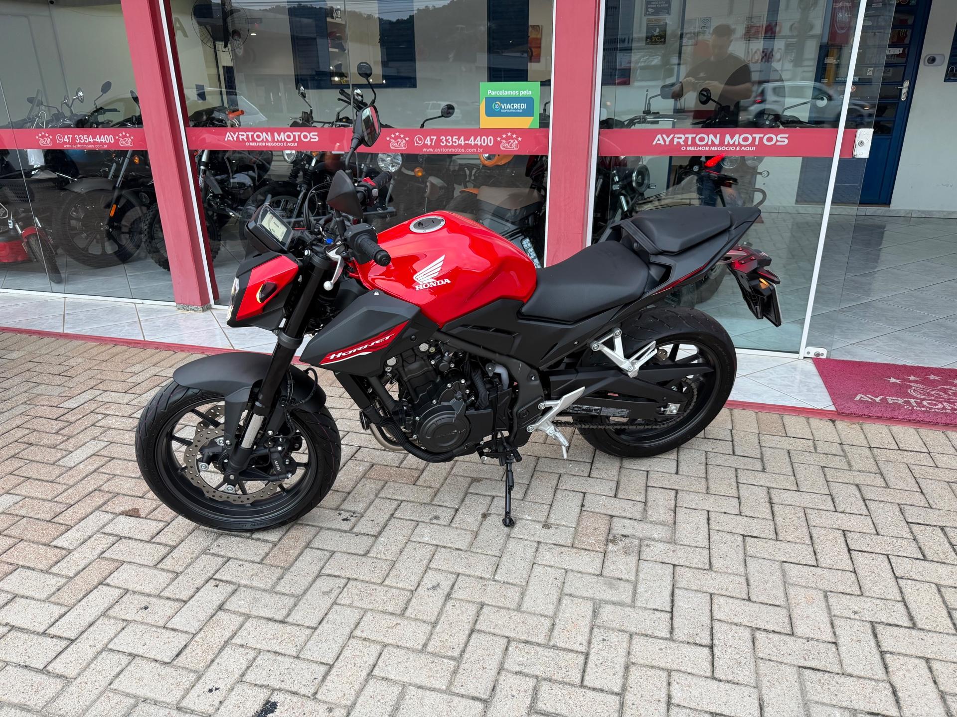Foto numero 2 do veiculo Honda CB 500 HORNET - Vermelha - 2026/2026