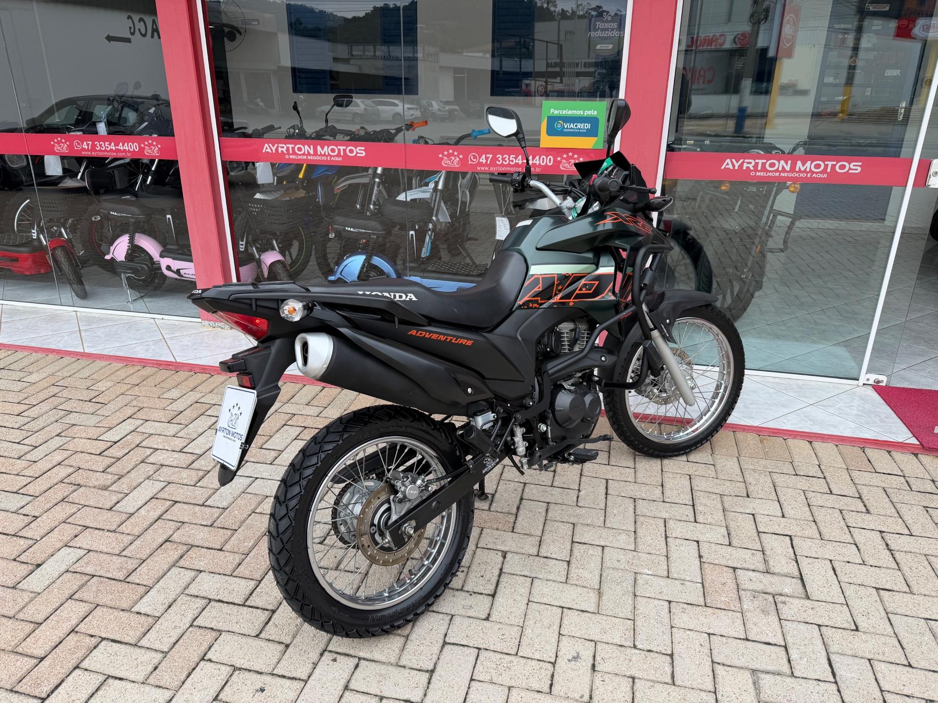 Foto numero 4 do veiculo Honda Xre 190 ADVENTURE FLEX  - Verde - 2024/2024