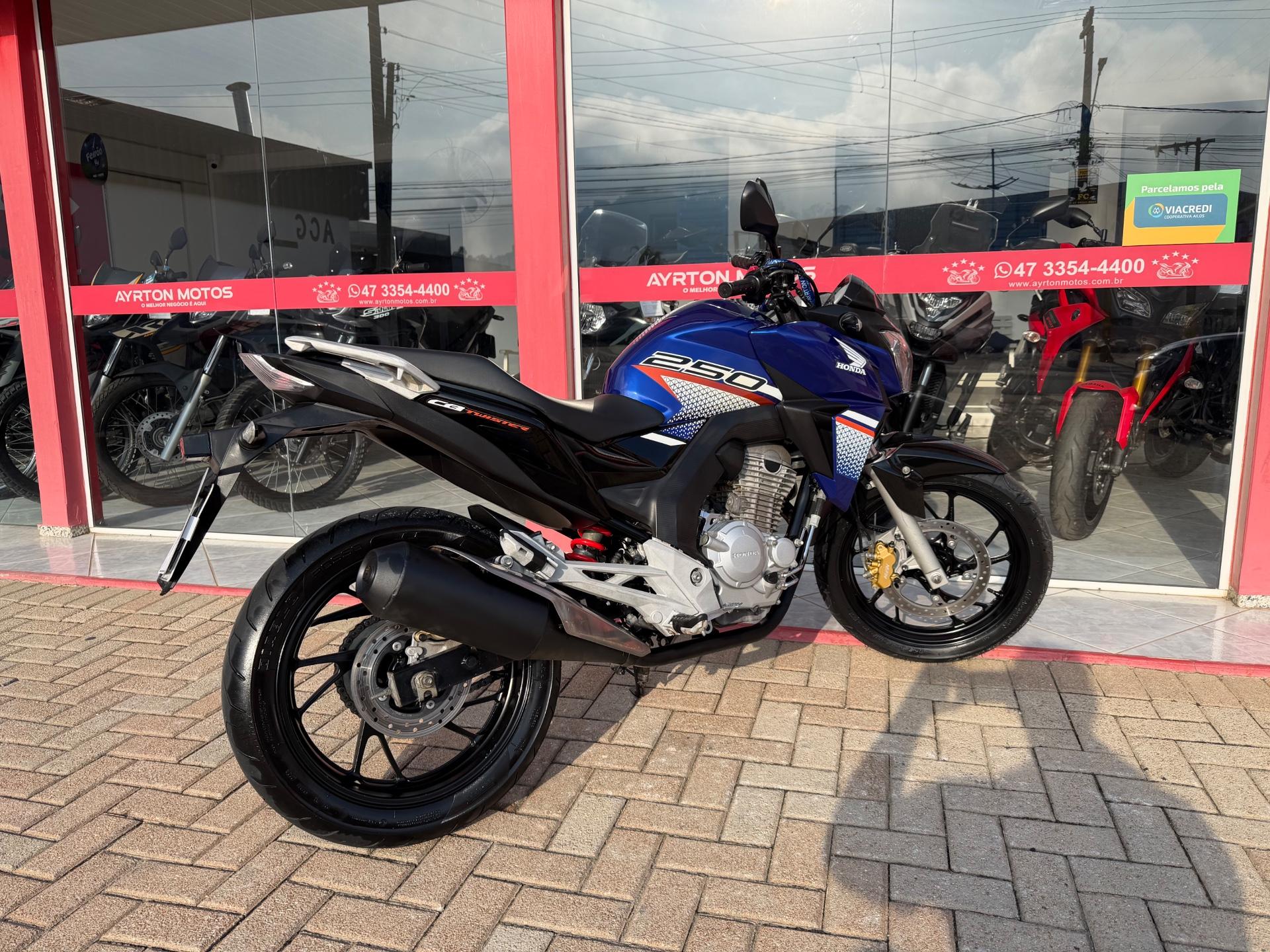 Foto numero 3 do veiculo Honda CB 250F Twister CBS - Azul - 2022/2022