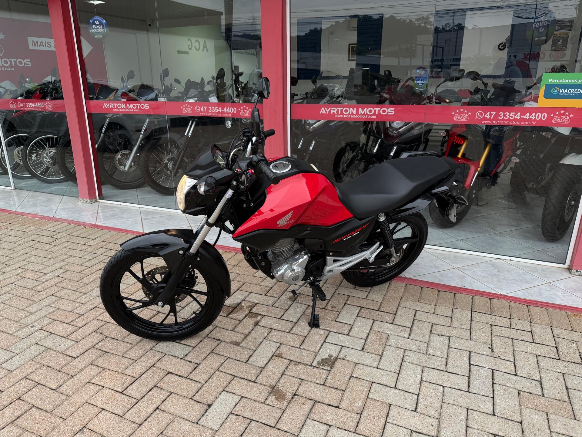 Foto numero 2 do veiculo Honda CG-160 START  - Vermelha - 2025/2025
