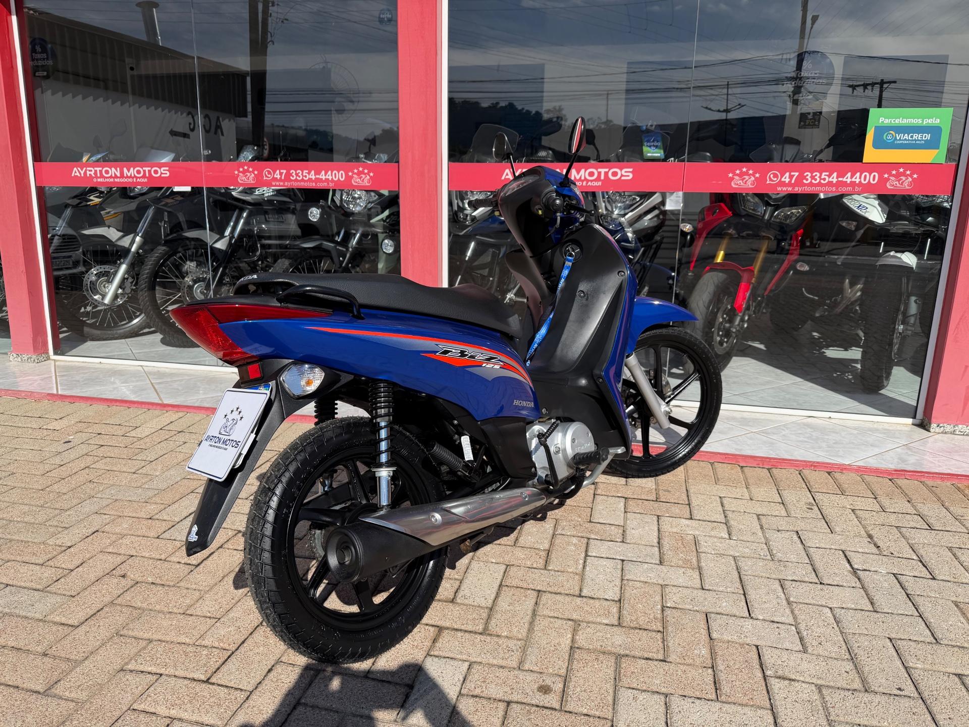 Foto numero 3 do veiculo Honda Biz 125 Flex - Azul - 2016/2017