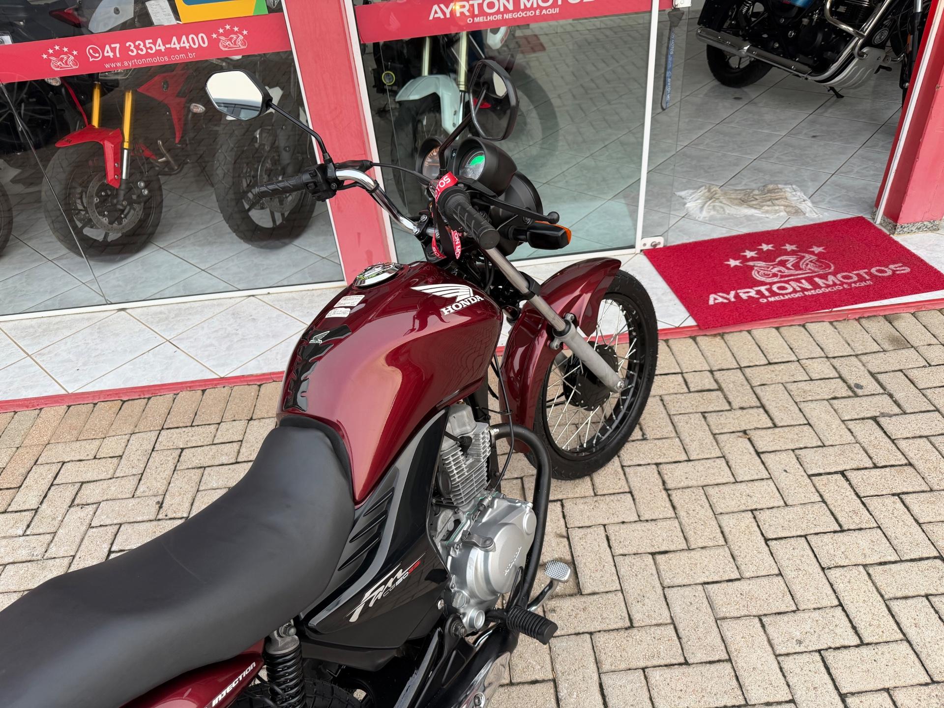 Foto numero 4 do veiculo Honda CG-150 150 FAN ESi/ 150 FAN ESi FLEX  - Vermelha - 2011/2012
