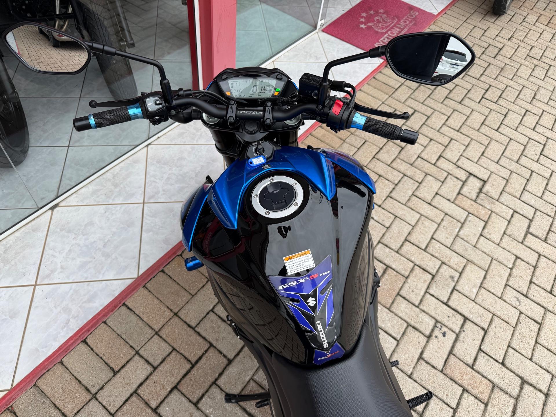 Foto numero 5 do veiculo Suzuki GSX-S 750 A - Azul - 2018/2019