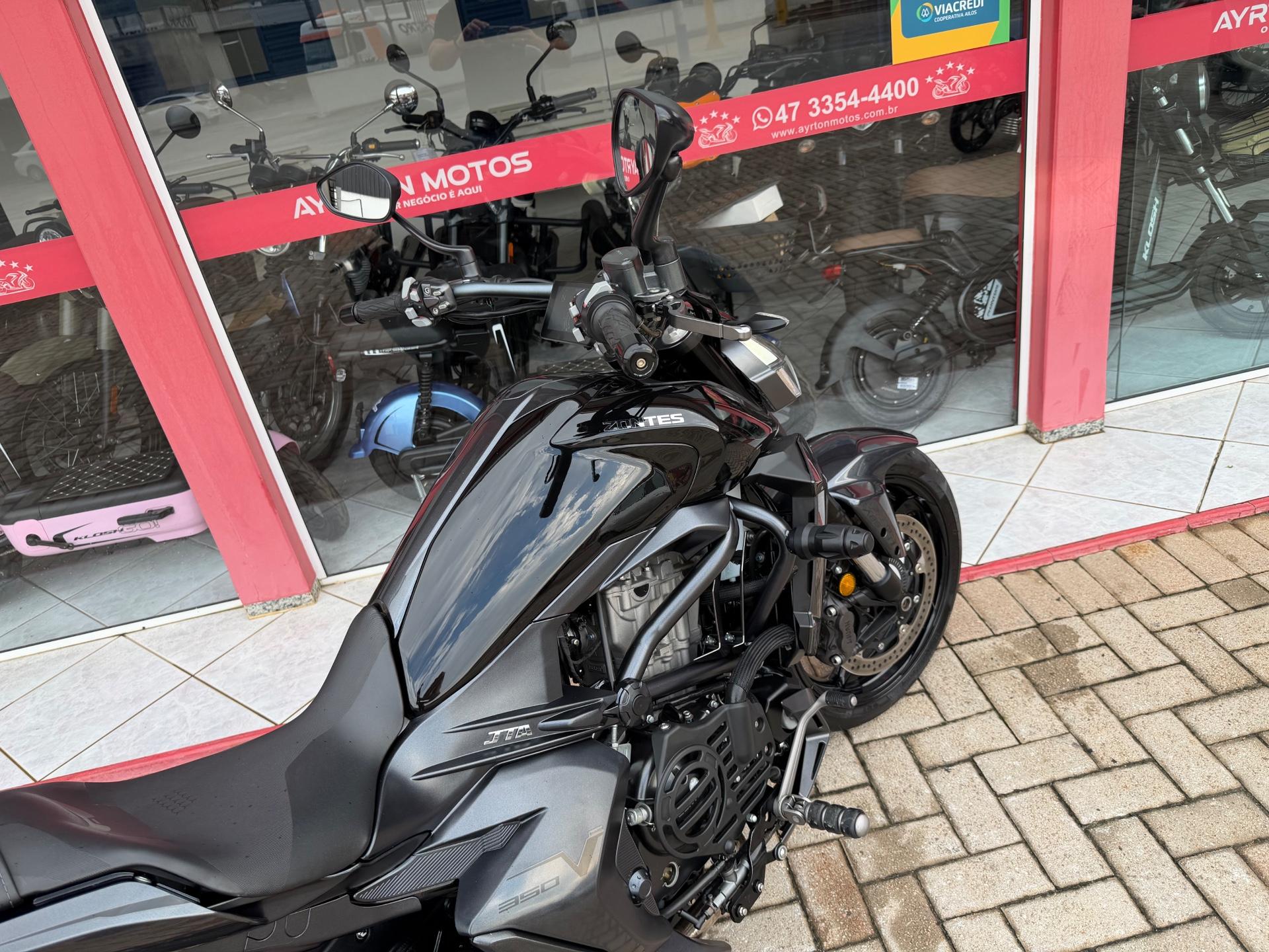 Foto numero 4 do veiculo Zontes V 350 JTA/ V350 - Preta - 2024/2025