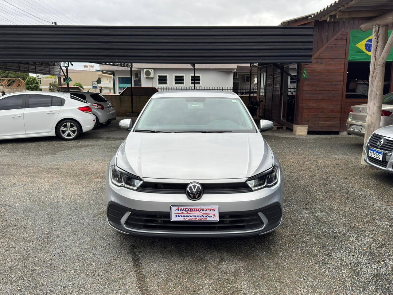 Foto numero 1 do veiculo Volkswagen Polo Comfortline TSI 1.0 Flex 12V Aut.  - Prata - 2022/2023