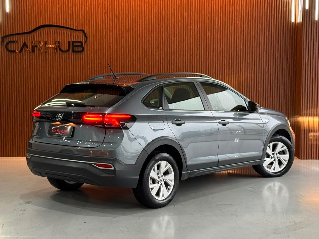 Foto numero 3 do veiculo Volkswagen Nivus Comfortline 1.0 200 TSI Flex Aut.  - Cinza - 2023/2024