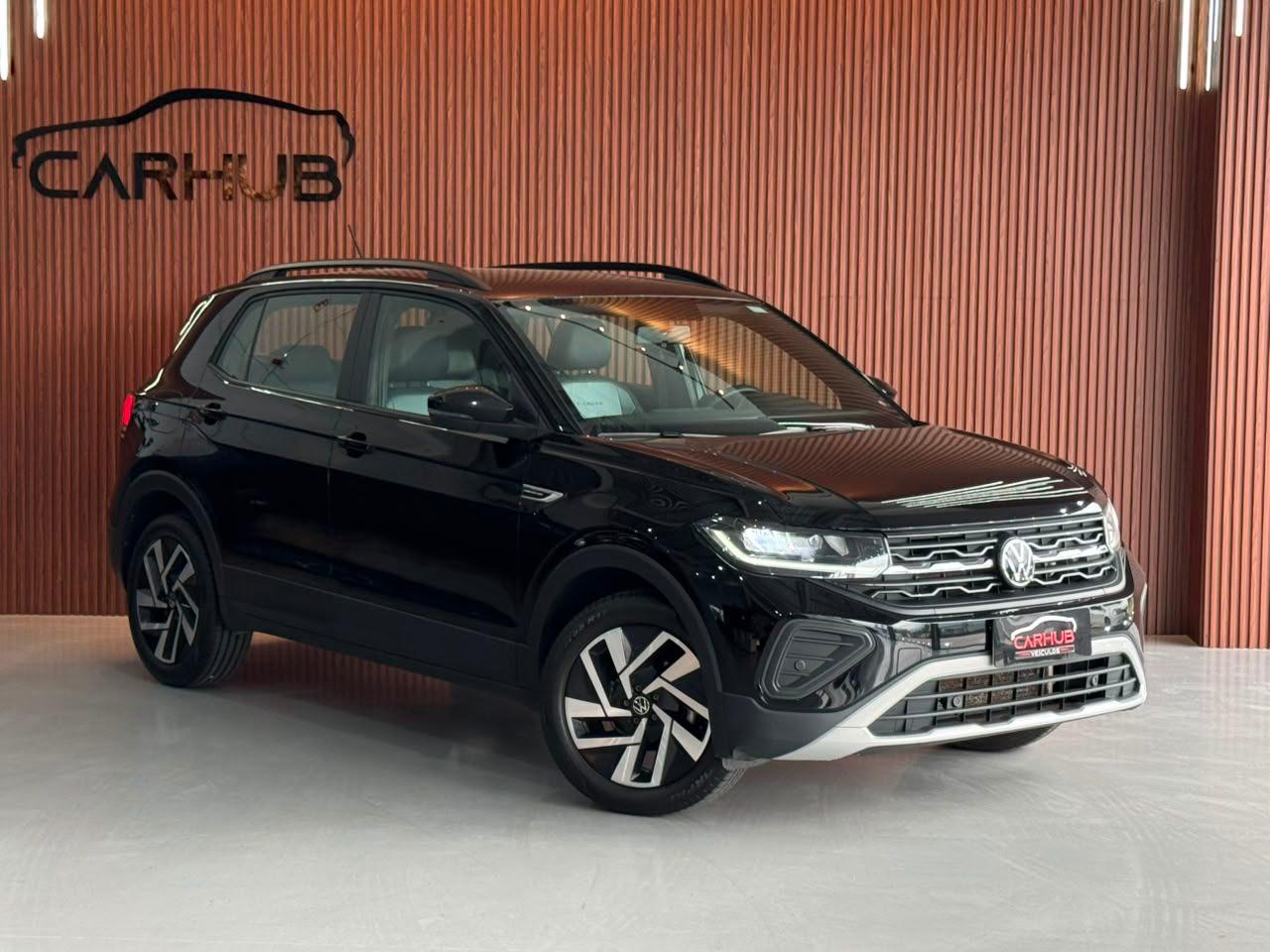 Foto numero 1 do veiculo Volkswagen T-Cross 200 TSI 1.0  Flex 12V 5p Aut. - Preta - 2024/2025