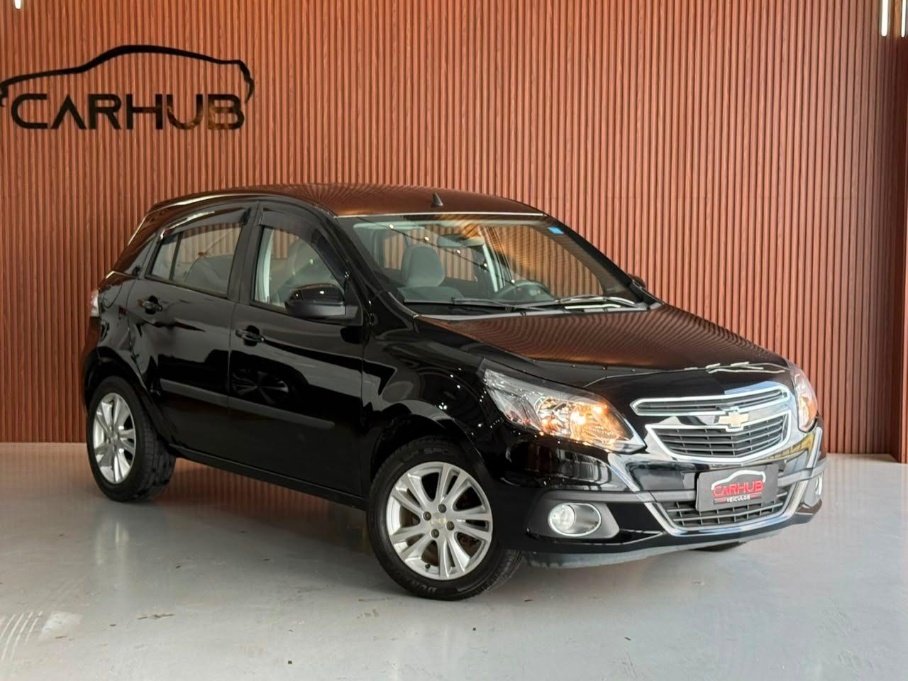 Foto numero 1 do veiculo Chevrolet Agile LTZ 1.4 MPFI 8V FlexPower 5p  - Preta - 2013/2014