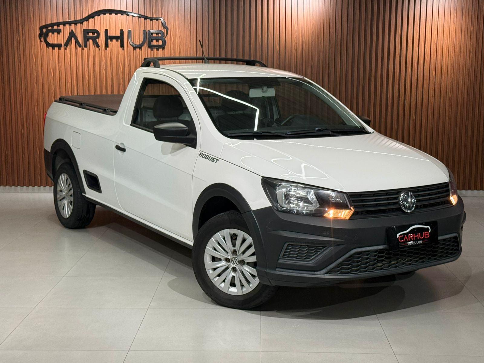Foto numero 1 do veiculo Volkswagen Saveiro W/NOVA  RB MBVS - Branca - 2019/2020