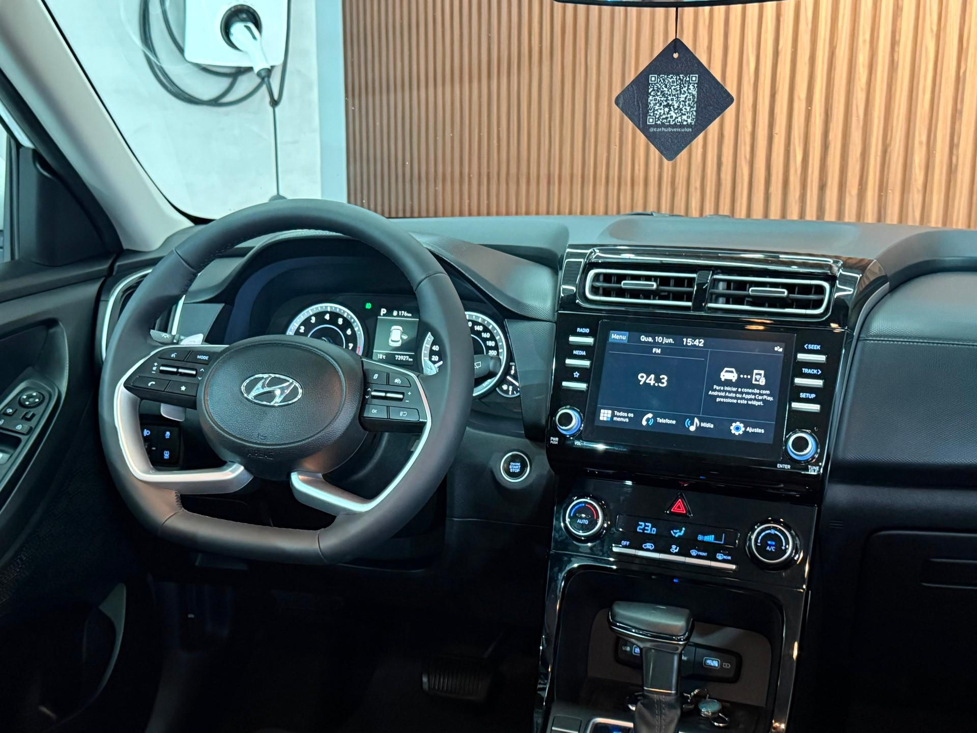 Foto numero 13 do veiculo Hyundai Creta Limited 1.0 TB 12V Flex Aut.  - Branca - 2021/2022