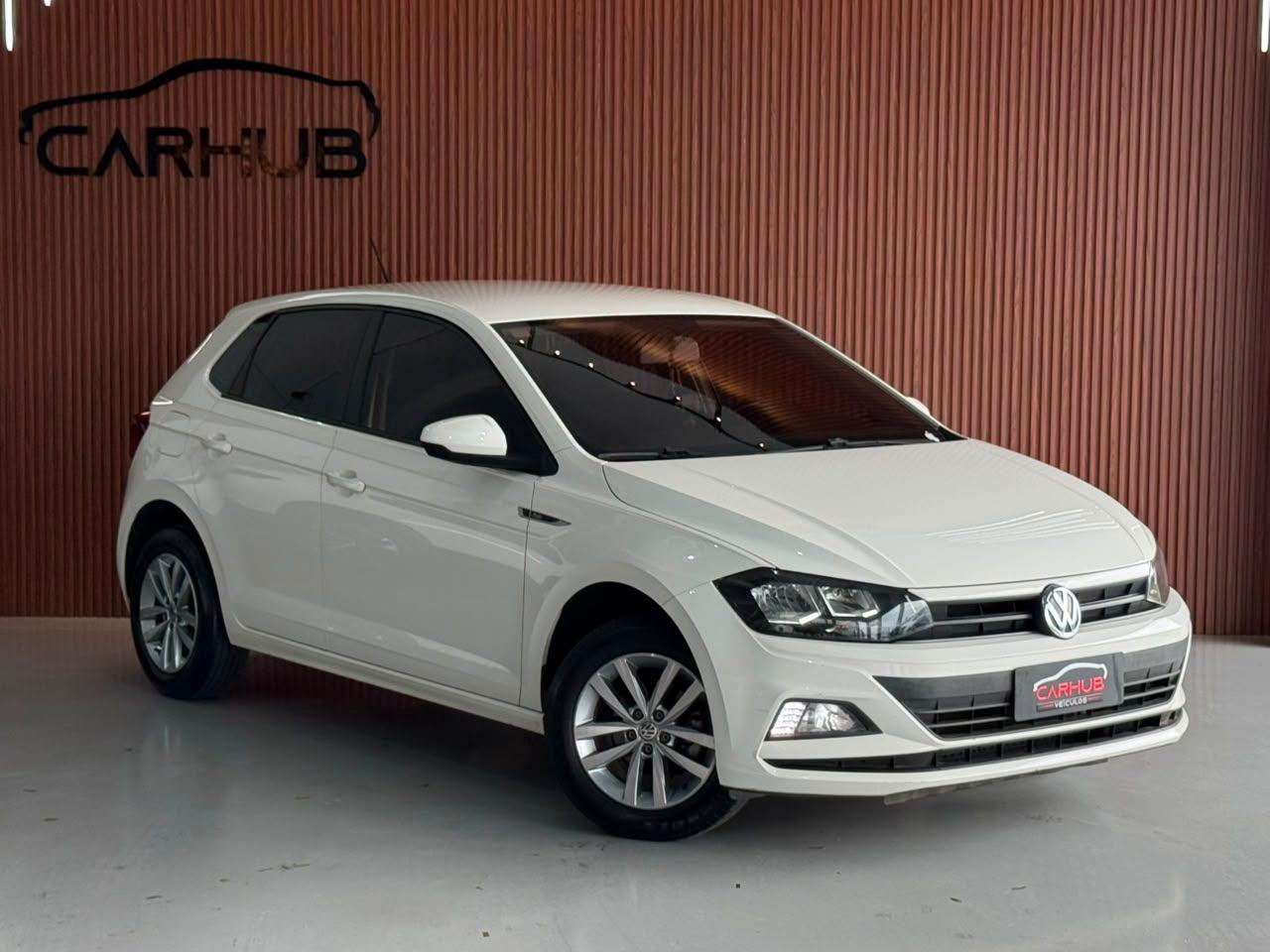 Foto numero 1 do veiculo Volkswagen Polo 1.0 Flex 12V 5p  - Branca - 2020/2021