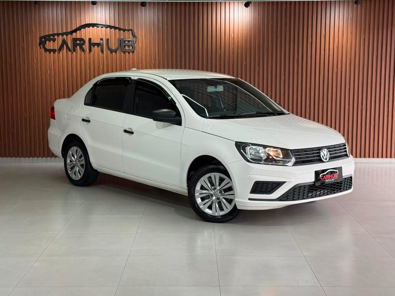 Foto numero 1 do veiculo Volkswagen Voyage 1.0 Flex 12V 4p  - Branca - 2022/2023