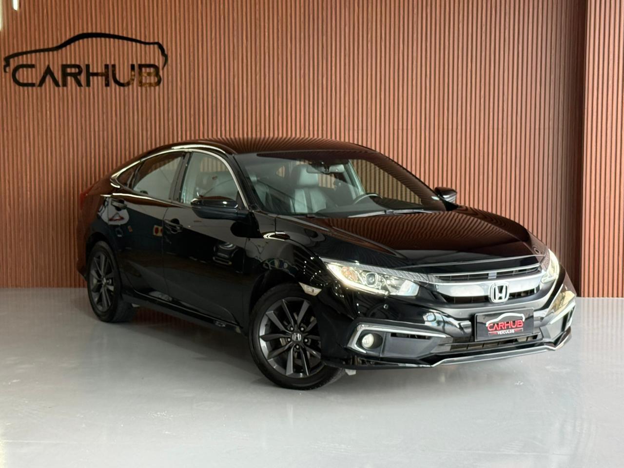 Foto numero 1 do veiculo Honda Civic EXL CVT - Preta - 2020/2020