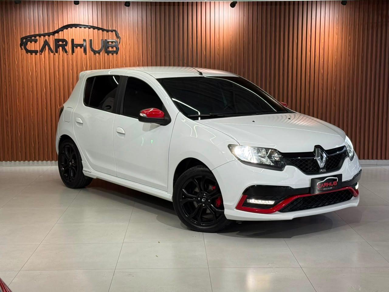 Foto numero 12 do veiculo Renault Sandero RS Racing Spirit Flex 2.0 16V 5p  - Branca - 2018/2018