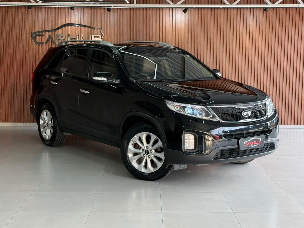 Foto numero 1 do veiculo Kia Motors Sorento 2.4 16V 4x2 Aut.  - Preta - 2014/2015
