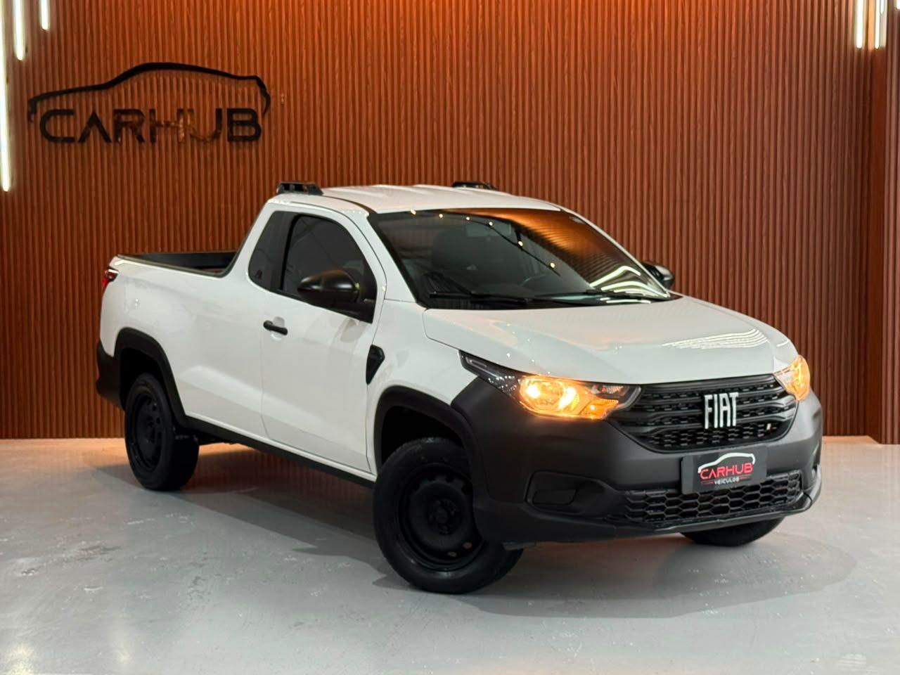 Foto numero 1 do veiculo Fiat Strada Endurance 1.4 Flex 8V CS Plus  - Branca - 2022/2023