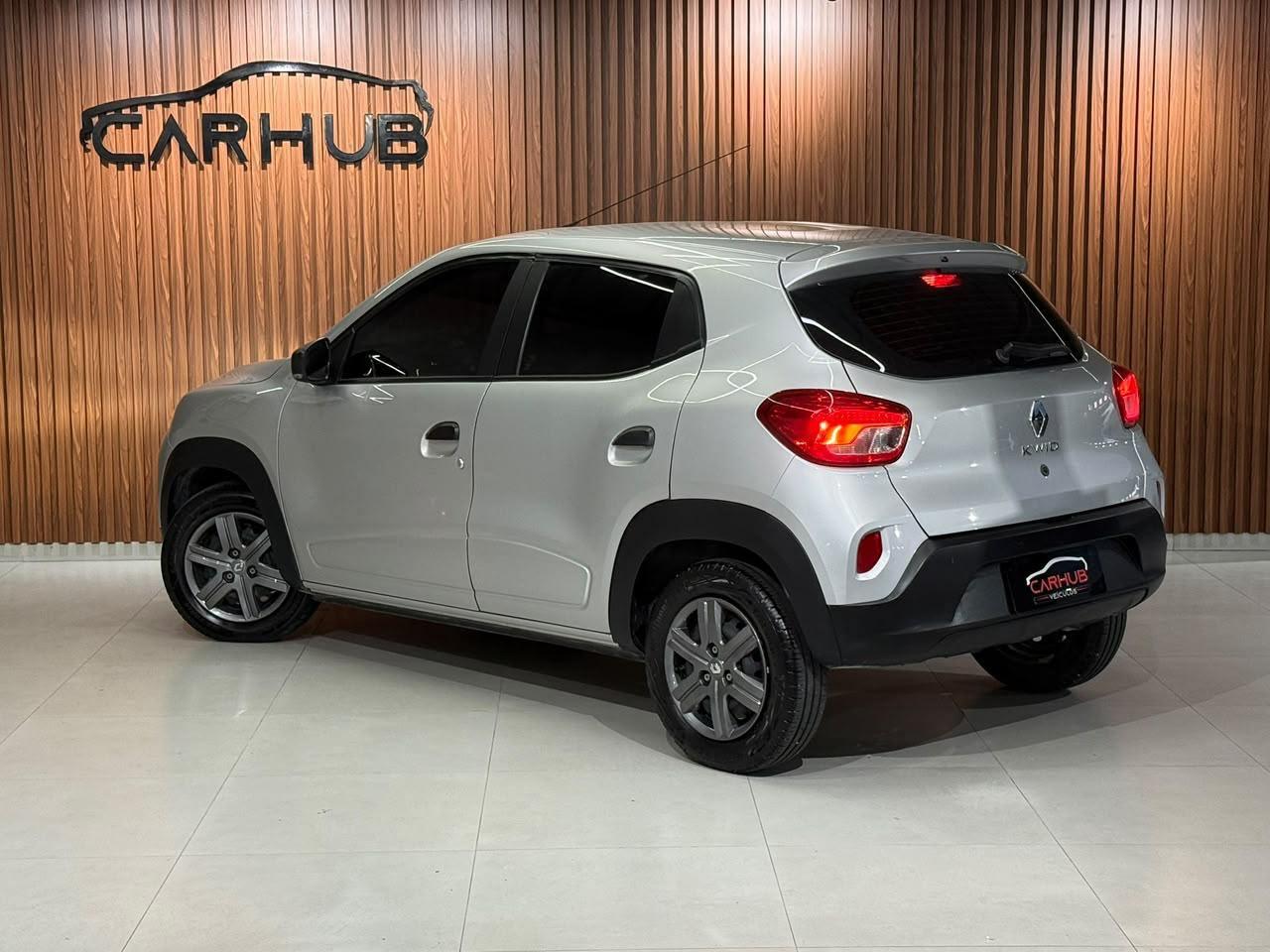 Foto numero 2 do veiculo Renault Kwid Zen 1.0 Flex 12V 5p Mec.  - Prata - 2024/2025