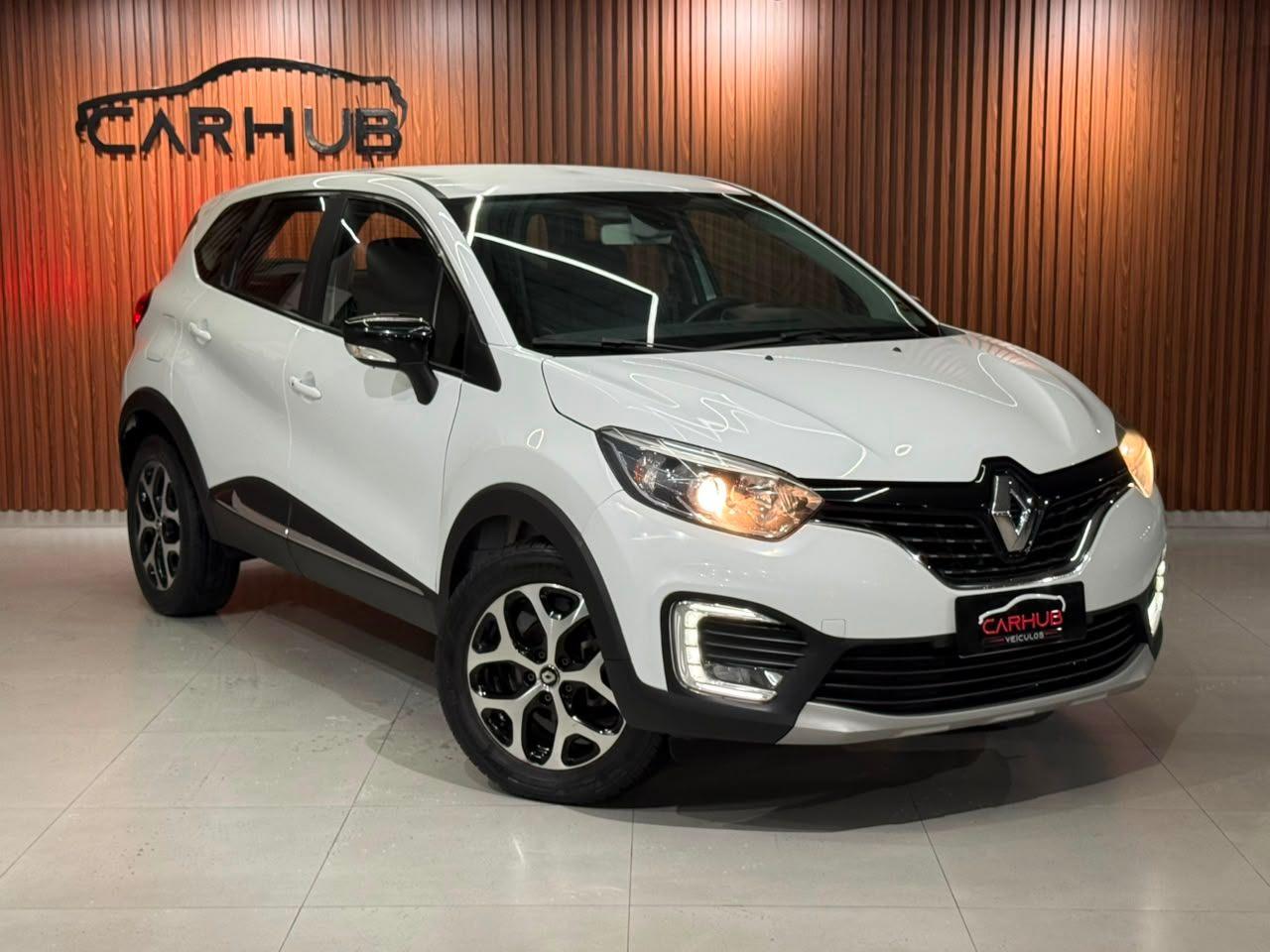 Foto numero 1 do veiculo Renault Captur Intense 1.6 16V Flex 5p Aut.  - Branca - 2018/2019