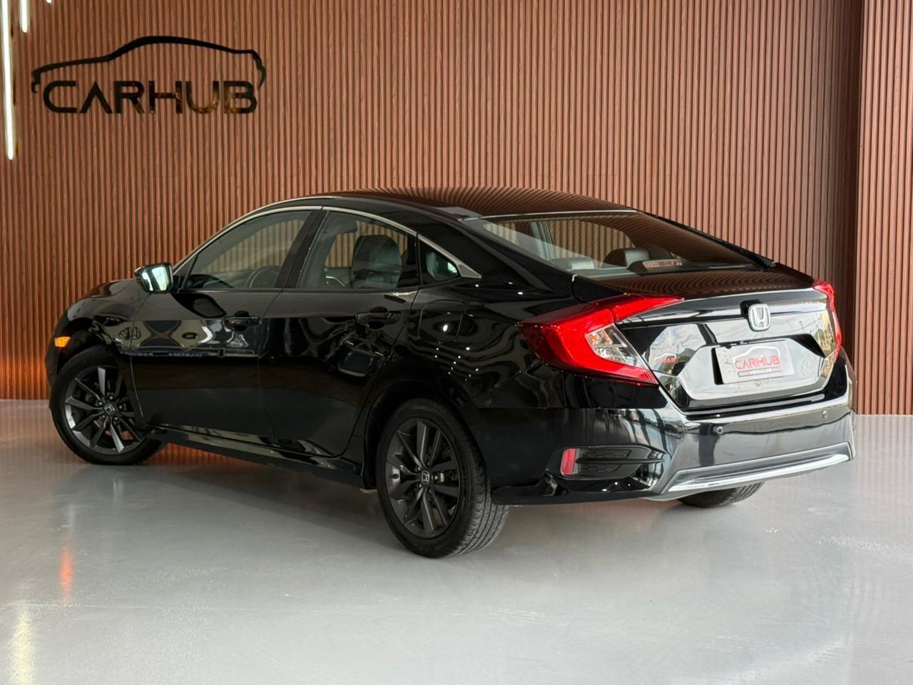 Foto numero 2 do veiculo Honda Civic EXL CVT - Preta - 2020/2020