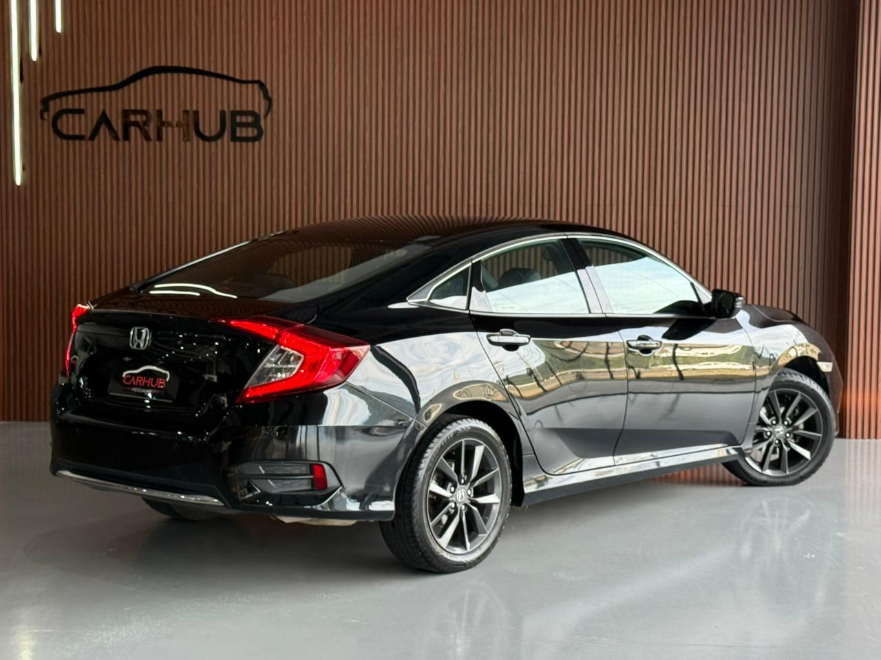 Foto numero 3 do veiculo Honda Civic EXL CVT - Preta - 2020/2020